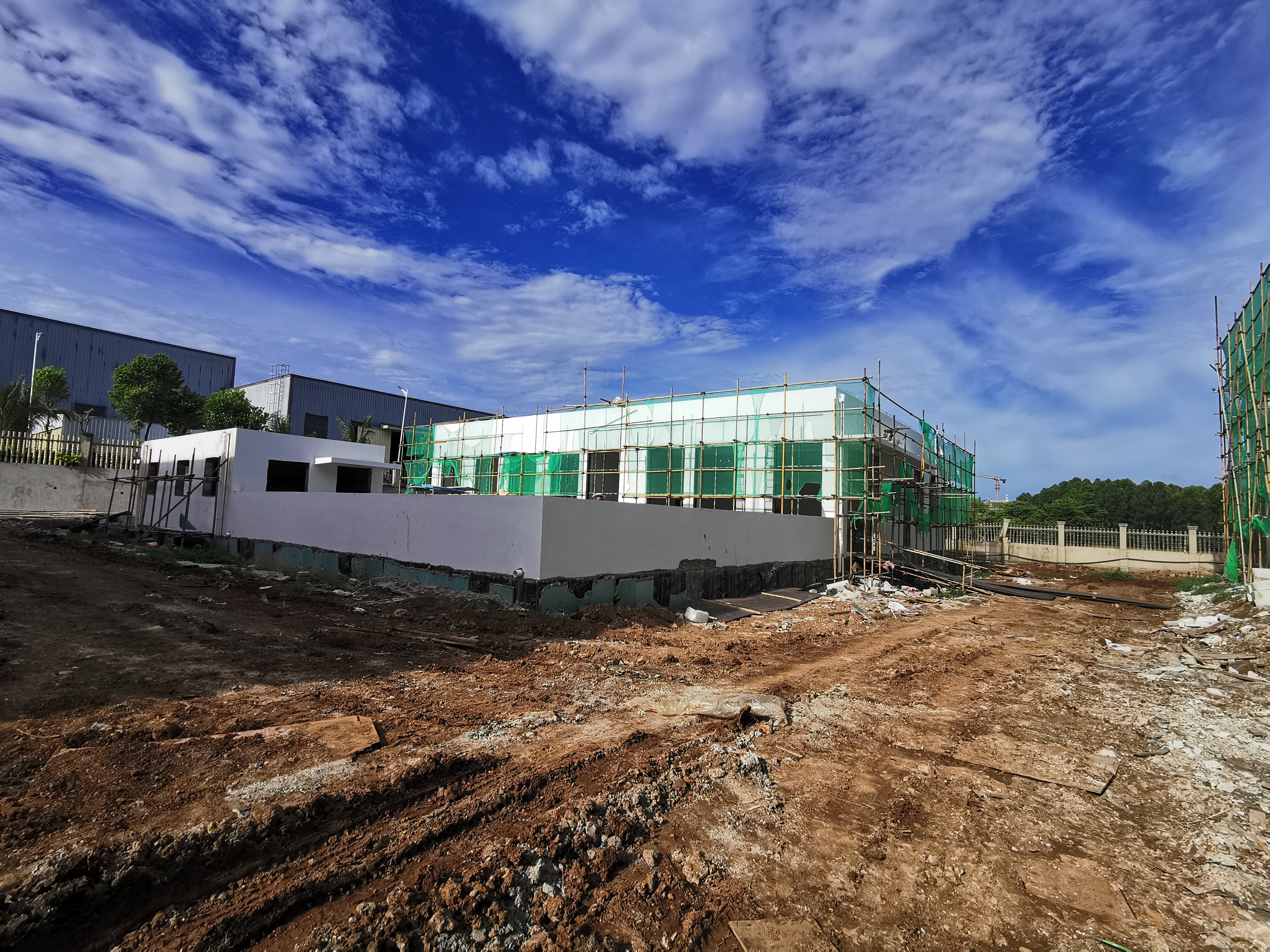 【中揚資訊】海南阿翔食品有限公司污水處理工程正全面建設中