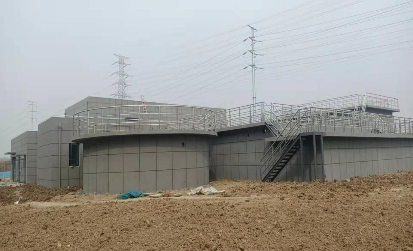 【中揚資訊】江蘇阿惠食品有限公司污水處理項目土建全面完工